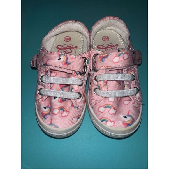 Jelly Pop sneakers infant toddler size 6M Pink Rainbow - Picture 1 of 3